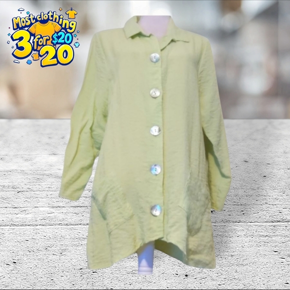 Calypso clothing size XL button up shirt xl - Picture 1 of 13